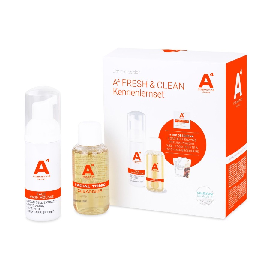 Beauty A4 Cosmetics Gesichtspflege | Fresh & Clean Set