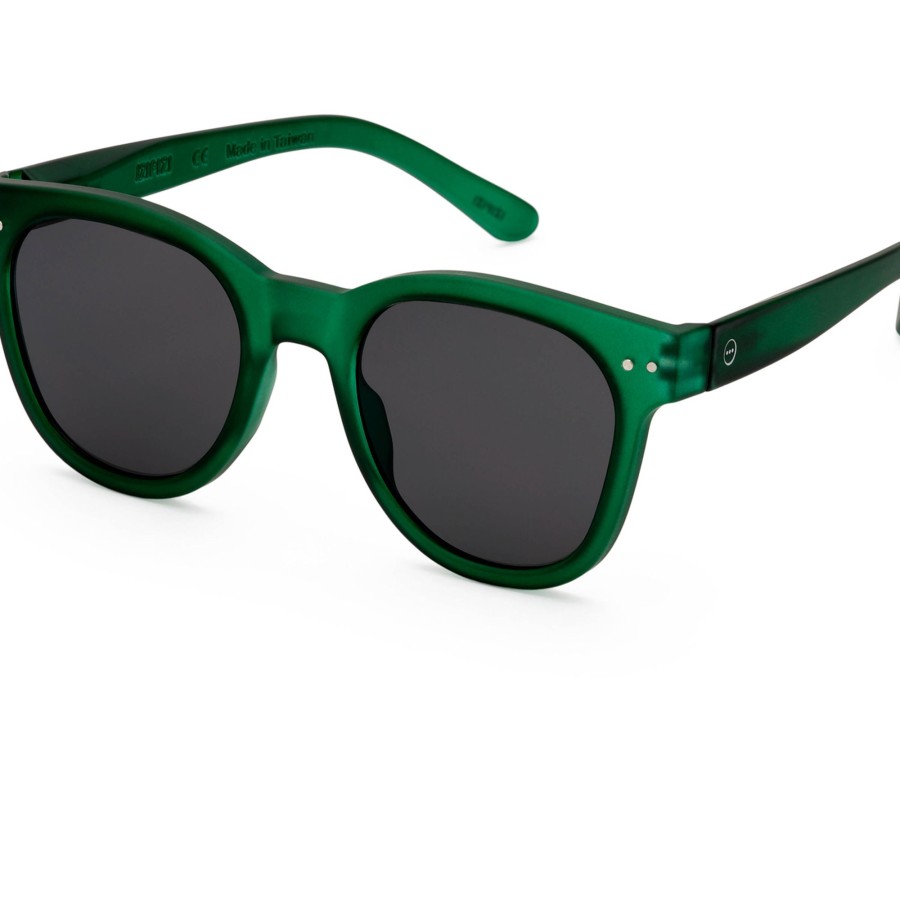 Damen Izipizi Brillen & Sonnenbrillen | #N Sun Green Crystal +0.00