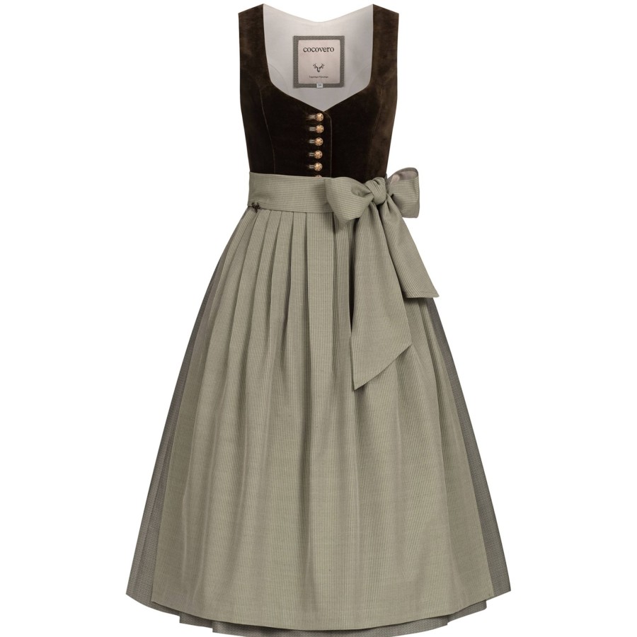 Damen Cocovero Dirndl | Dirndl Janni Samt