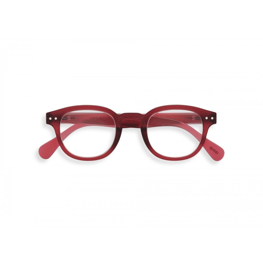 Damen Izipizi Lesebrillen | Lesebrille #C Rosy Red +1.00