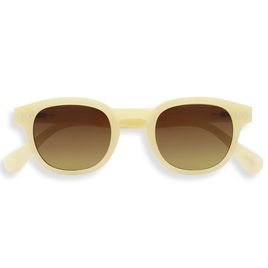 Damen Izipizi Brillen & Sonnenbrillen | Sonnenbrille #C Glossy Ivory