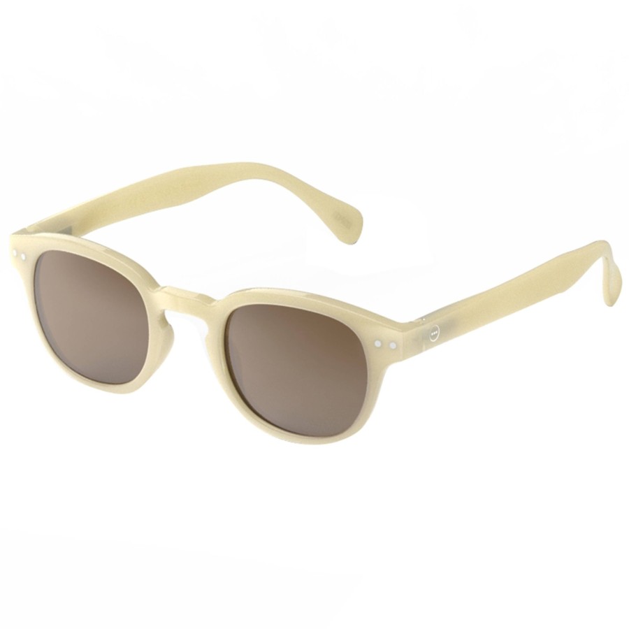 Damen Izipizi Brillen & Sonnenbrillen | Sonnenbrille #C Glossy Ivory