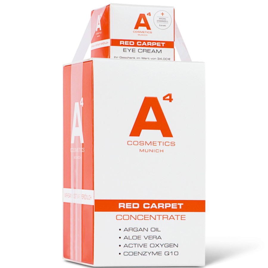 Beauty A4 Cosmetics Augenpflege | Red Carpet Concentrate Incl. Red Carpet Eye Cream 5Ml