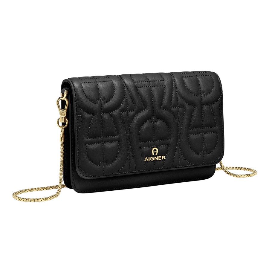 Damen Aigner Portemonnaies & Kartenetuis | Fashion Wallet On A Chain