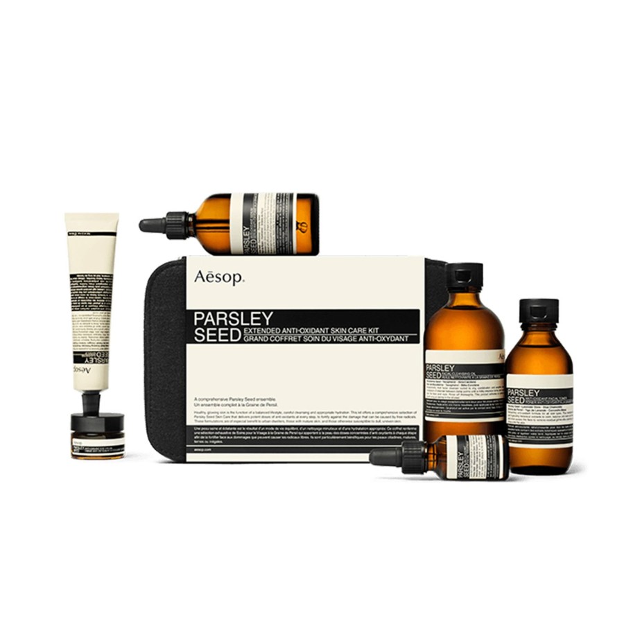 Beauty Aesop Gesichtspflege | Parsley Seed Extended Anti-Oxidant Skin Care Kit