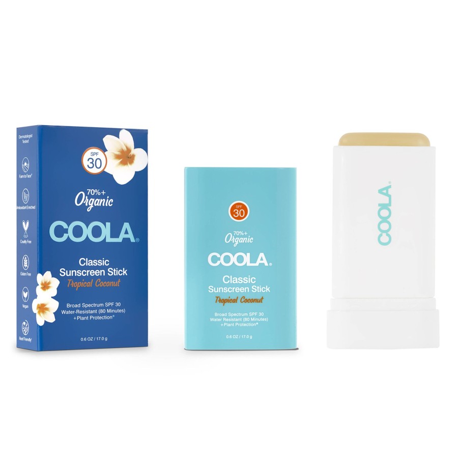 Beauty Coola Sonnenpflege | Classic Sunscreen Stick Spf 30 - Tropical Coconut