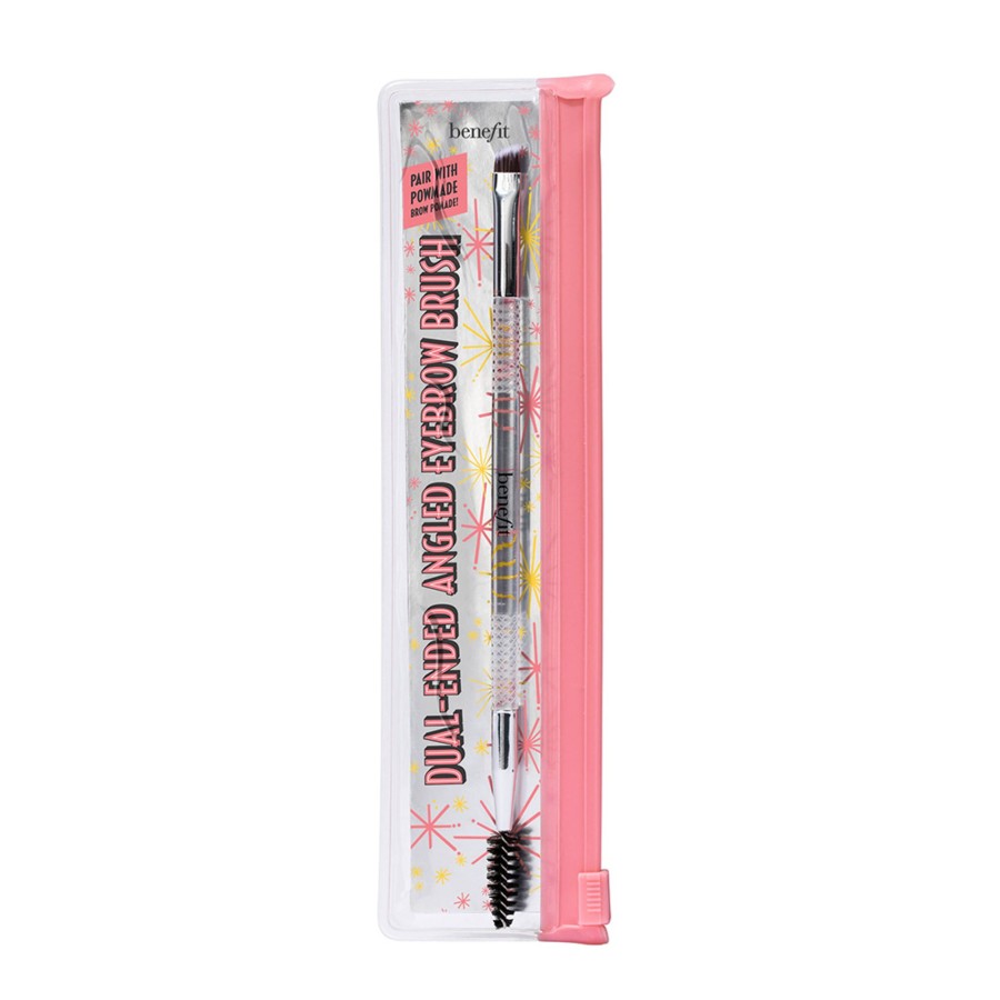 Beauty Benefit Augen | Dual-Ended Angled Eyebrow Brush Augenbrauenpinsel & Verblenderburstchen