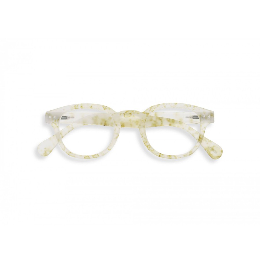 Damen Izipizi Lesebrillen | Lesebrille #C Oily White +1.00