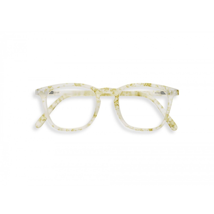 Damen Izipizi Lesebrillen | Lesebrille #E Oily White +1.00