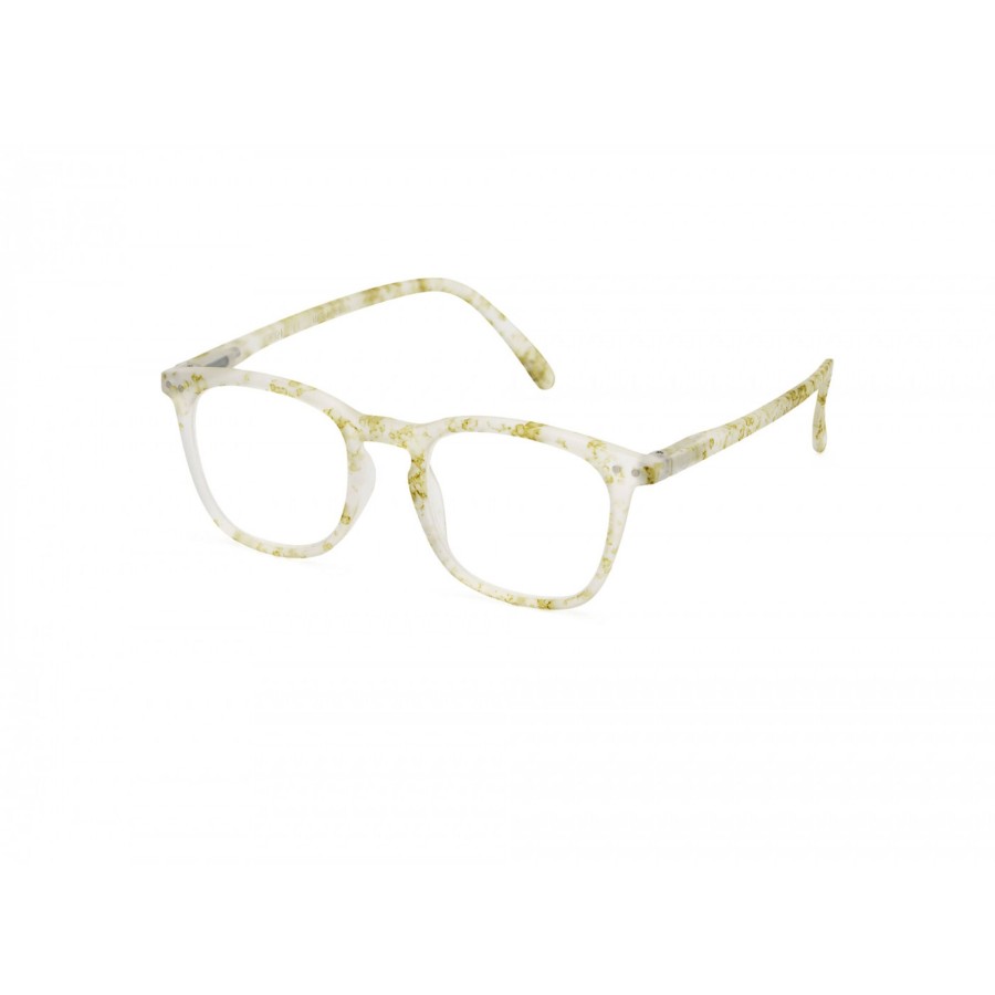 Damen Izipizi Lesebrillen | Lesebrille #E Oily White +1.00