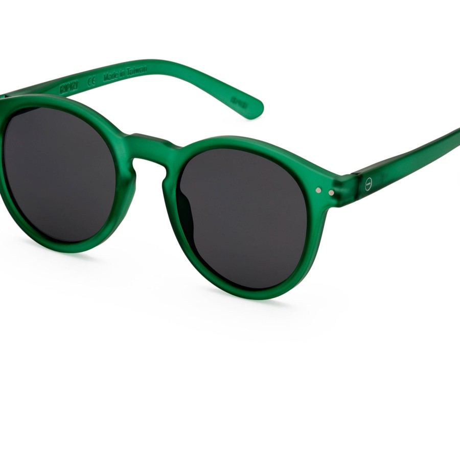 Damen Izipizi Brillen & Sonnenbrillen | #M Sun Green Crystal +0.00