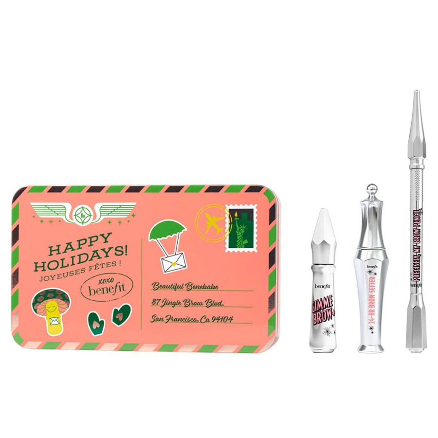 Beauty Benefit Augen | Brow Essentials Set - Augenbrauengel, Augenbrauenstift & Brow Setter