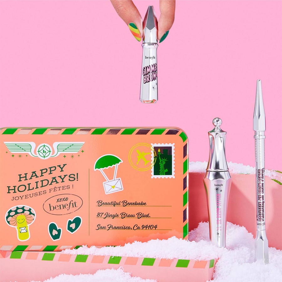 Beauty Benefit Augen | Brow Essentials Set - Augenbrauengel, Augenbrauenstift & Brow Setter