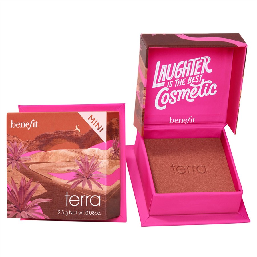 Beauty Benefit Gesicht | Terra Rouge Mini In Terracotta Mit Goldschimmer