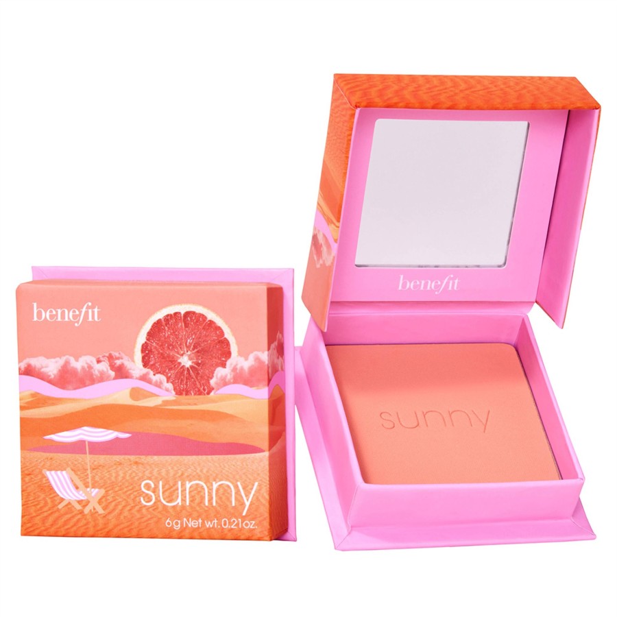 Beauty Benefit Gesicht | Sunny Rouge In Warmem Korallenrot