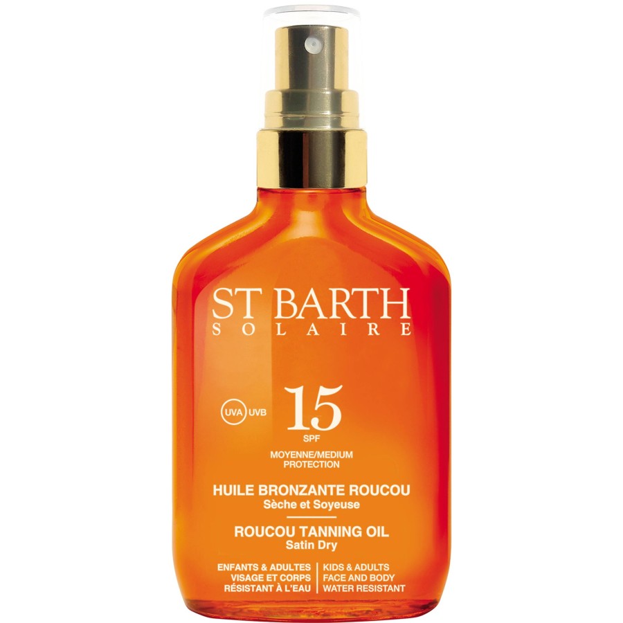 Beauty Ligne St Barth Sonnenpflege | Roucou Tanning Oil Spf 15