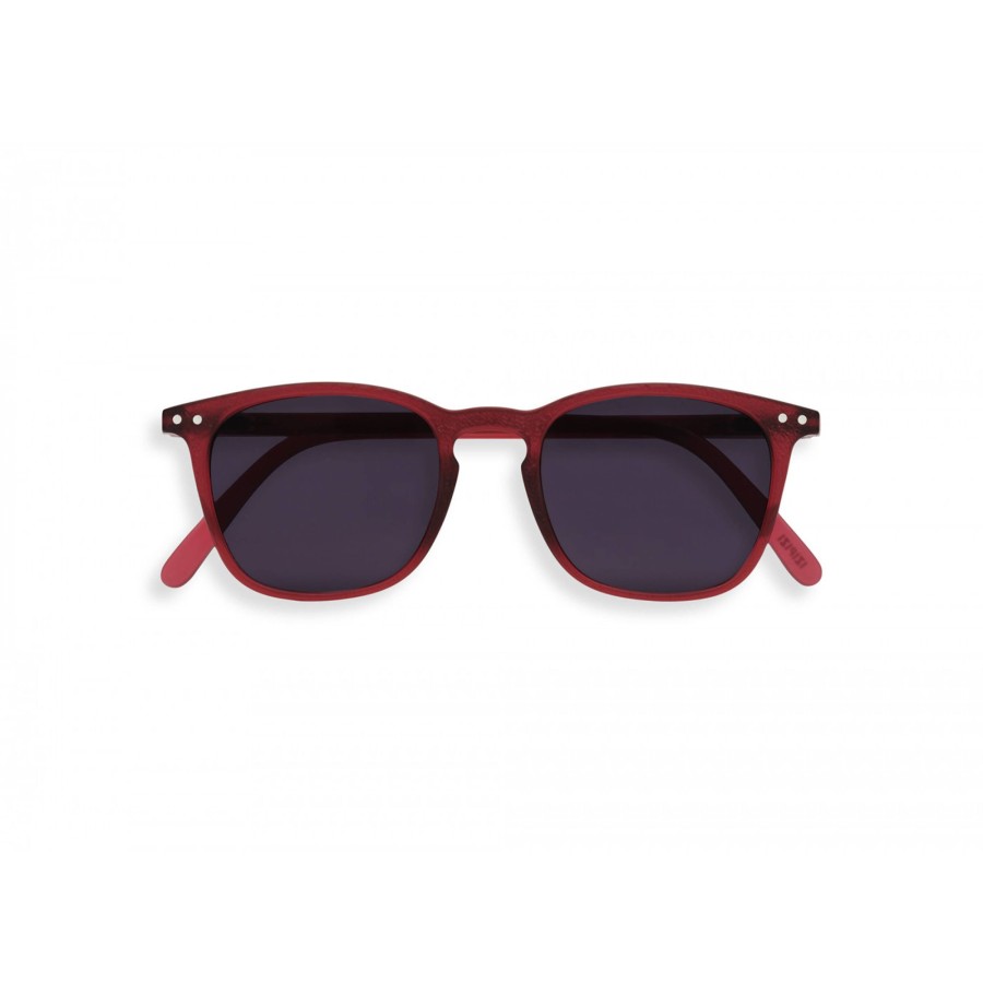 Damen Izipizi Brillen & Sonnenbrillen | Sonnenbrille #E Rosy Red +0.00