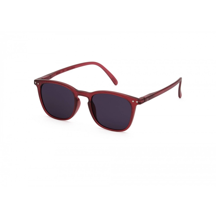 Damen Izipizi Brillen & Sonnenbrillen | Sonnenbrille #E Rosy Red +0.00