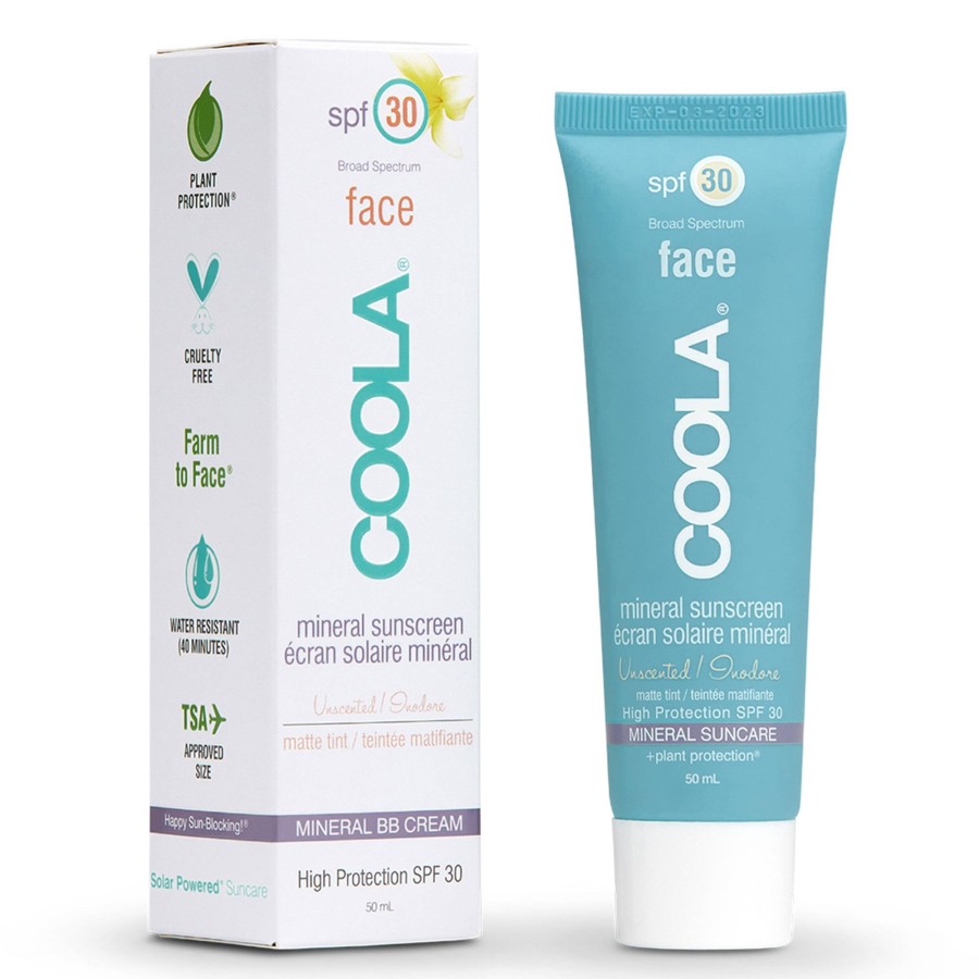 Beauty Coola Sonnenpflege | Mineral Face Matte Tinted Moisturizer Spf 30 Unscented