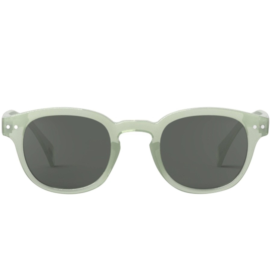 Damen Izipizi Lesebrillen | Sonnenbrille #C Quiet Green +1.00