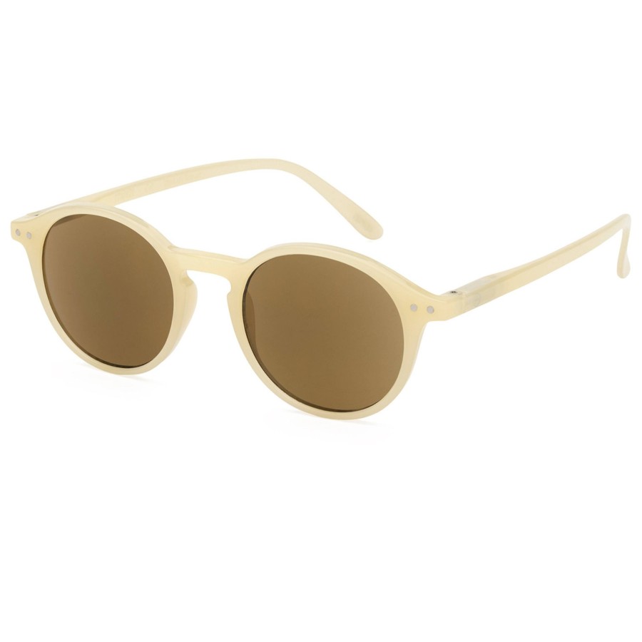 Damen Izipizi Lesebrillen | Sonnenbrille #D Glossy Ivory +1.00