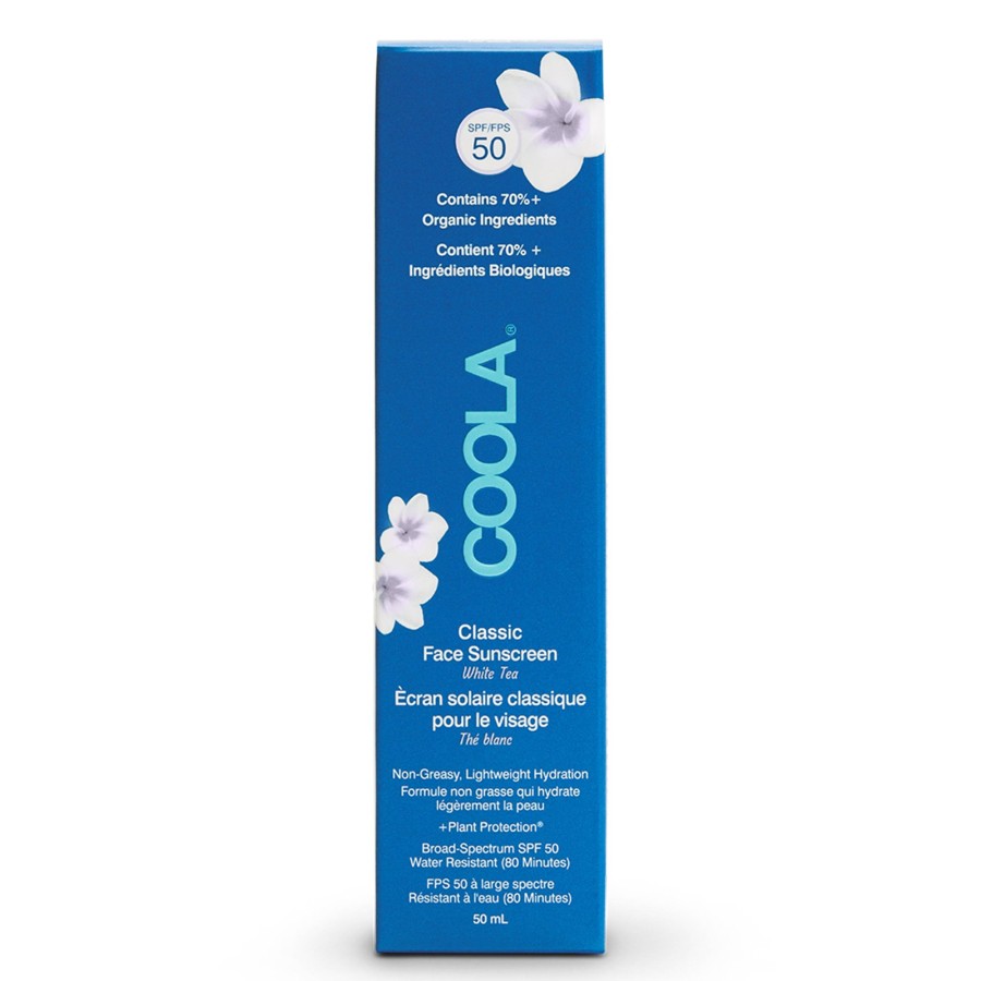 Beauty Coola Sonnenpflege | Classic Spf 50 Face Lotion White Tea