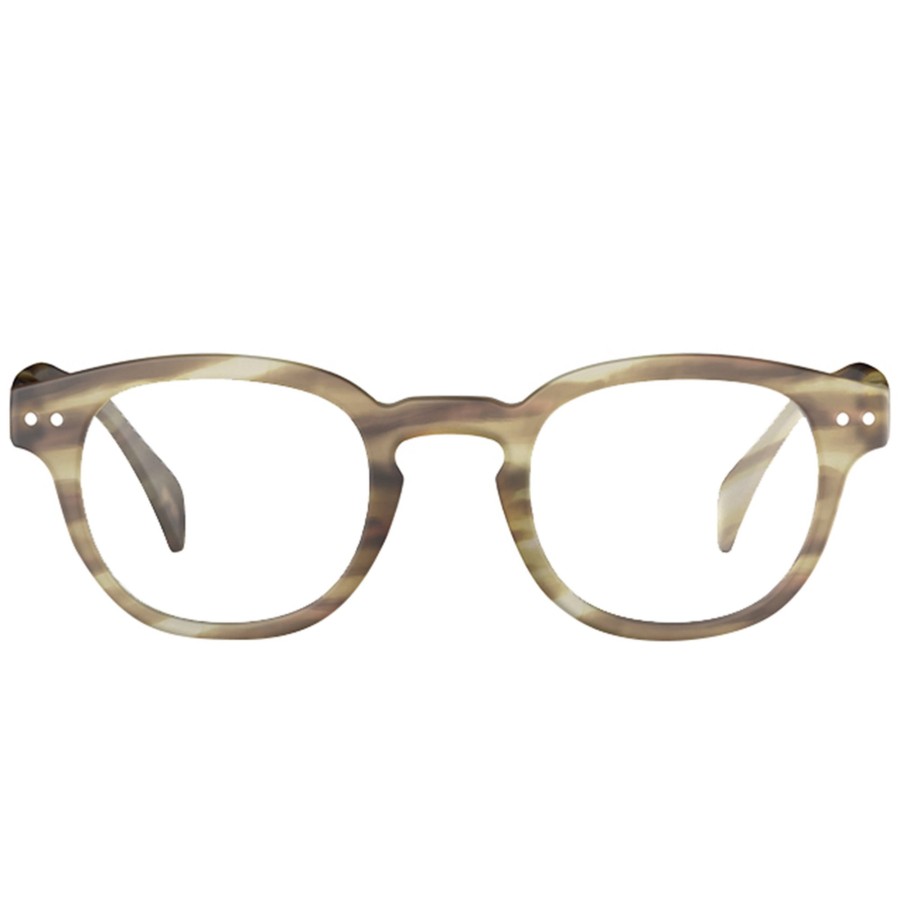 Damen Izipizi Lesebrillen | Lesebrille #C Smoky Brown +1