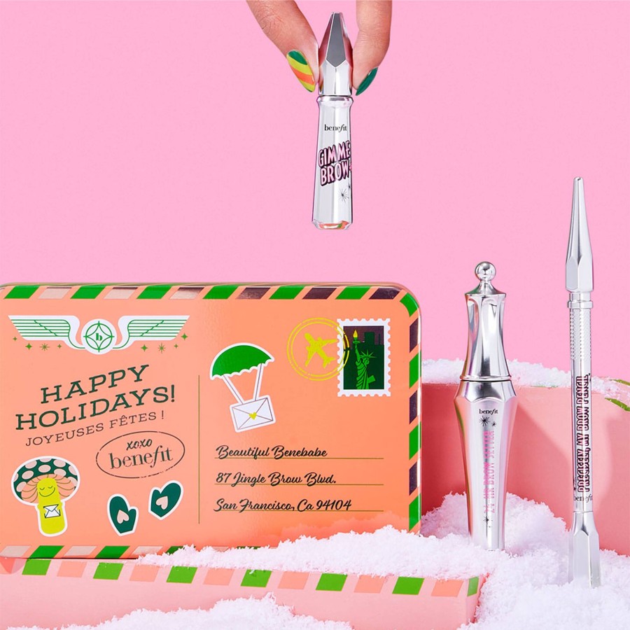 Beauty Benefit Augen | Brow Essentials Set - Augenbrauengel, Augenbrauenstift & Brow Setter