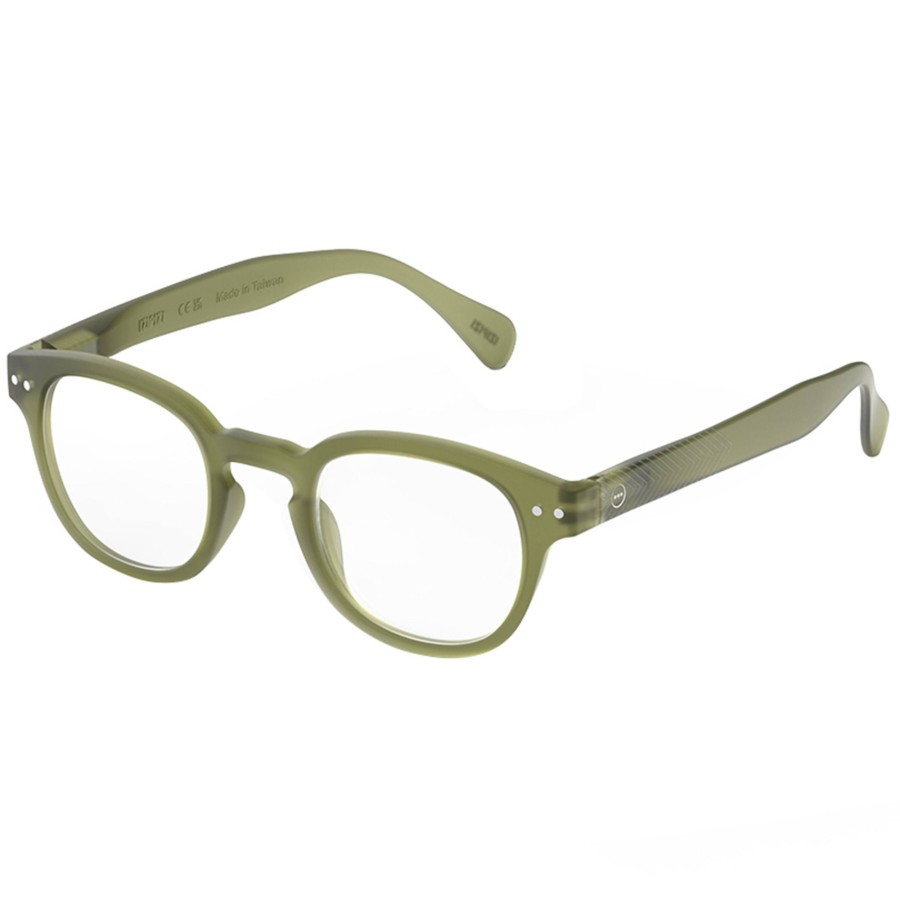 Damen Izipizi Lesebrillen | Lesebrille #C Tailor Green +1