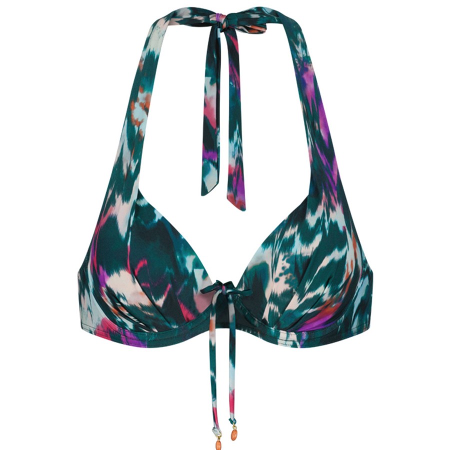 Damen Cyell Bademode | Bikini Ikat Teal