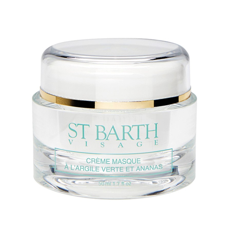 Beauty Ligne St Barth Masken | Purifying Cream Mask With Green Clay & Pineapple