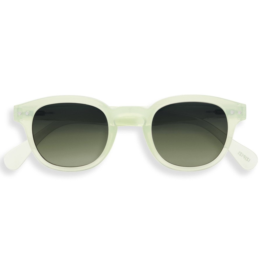 Damen Izipizi Brillen & Sonnenbrillen | Sonnenbrille #C Quiet Green