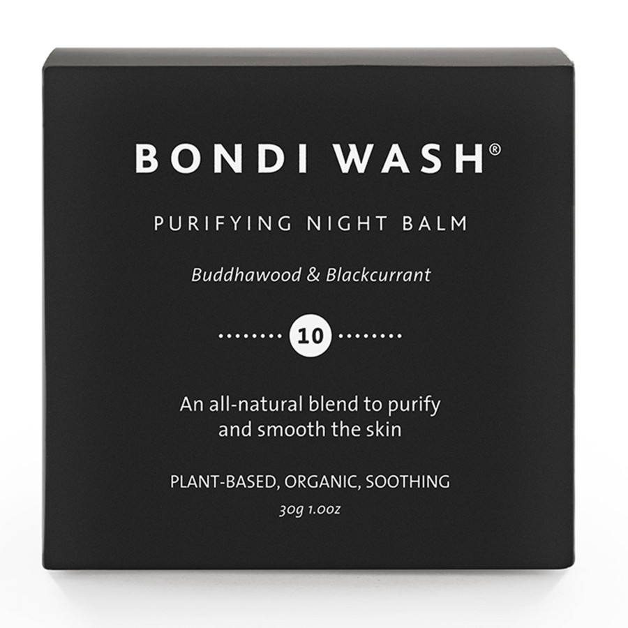 Beauty Bondi Wash Gesichtspflege | Purifying Night Balm Buddhawood & Blackcurrant